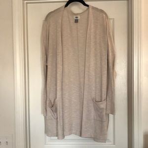 OLD NAVY Cream Cardigan